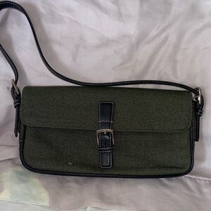 Coach Vintage English Wool One Shoulder Soho bag Preloved